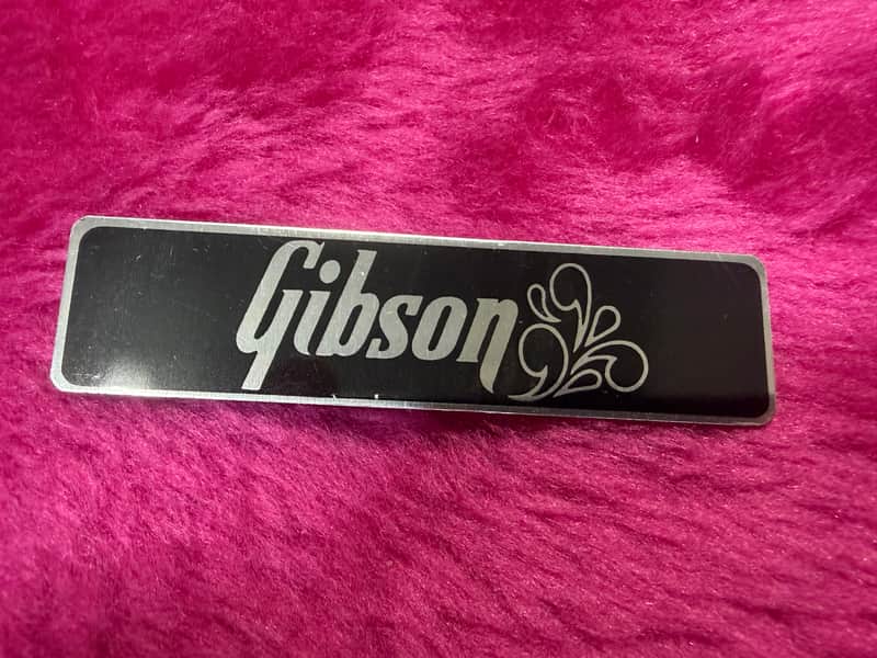 1970s Gibson Case Badge - NOS Vintage image 1