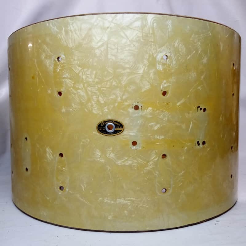 *Slingerland 14x22" WMP Bass Drum Shell Vintage 60s/Sep'64 Sound King Black/Gold image 1
