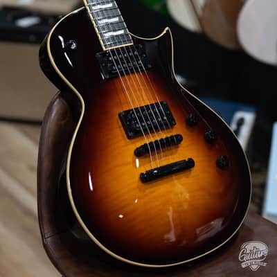 ESP E-II Eclipse Full Thickness Guitar w/ Case – Tobacco Sunburst (B-stock) image 2