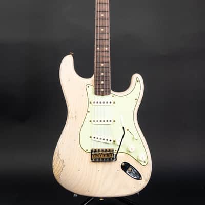 Fender Custom Shop 1956 Stratocaster Heavy Relic - Super Faded Aged Dirty White Blond image 2