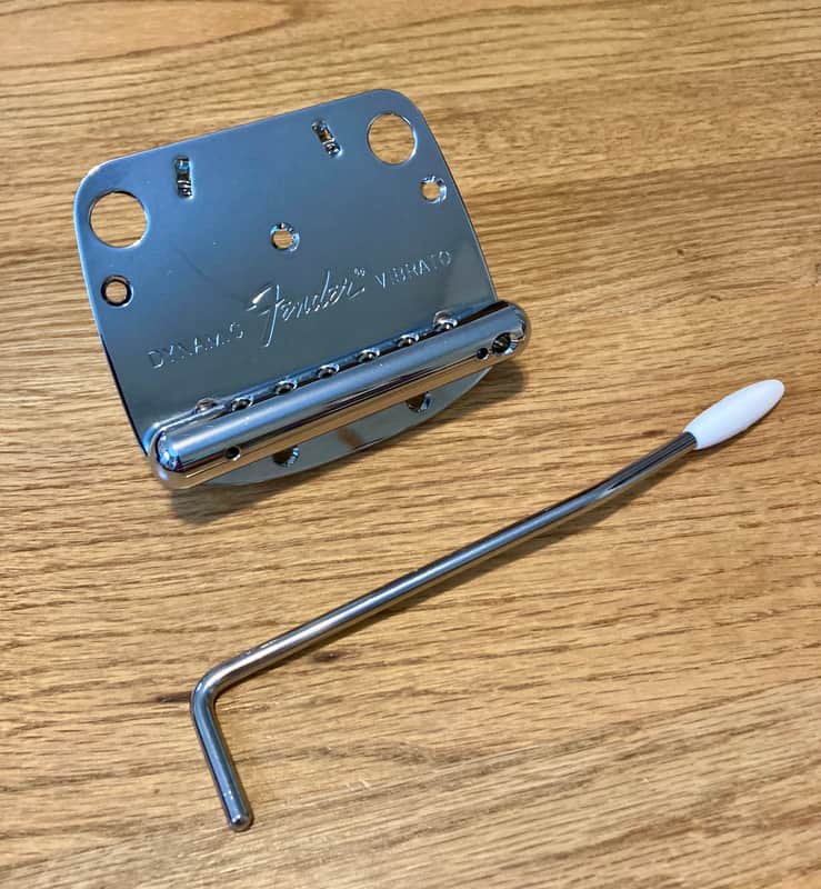Fender Mustang Tremolo Tailpiece and Vibrato Arm image 1