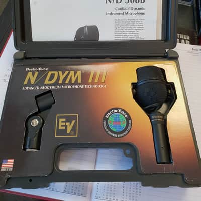 Electro-Voice N/D 308B Cardioid Dynamic Instrument Microphone image 1