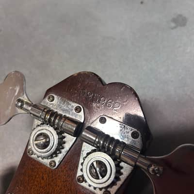 1966 Epiphone EB232 Rivoli Bass Guitar image 5