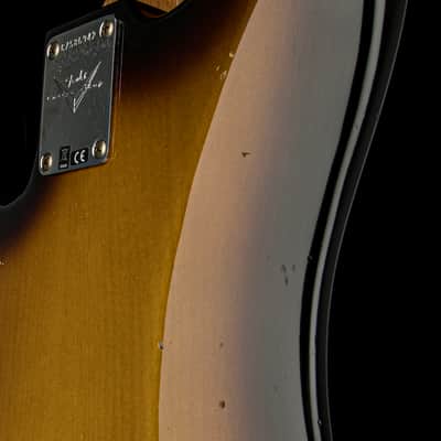 Fender Custom Shop Empire 58 Precision Bass Journeyman Relic - Aged 2-Color Sunburst #86942 image 13