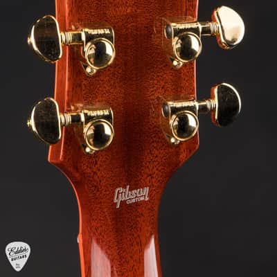 Gibson Custom Shop Made 2 Measure Les Paul Custom Figured Orange Widow 10.0 #CS600375 image 8