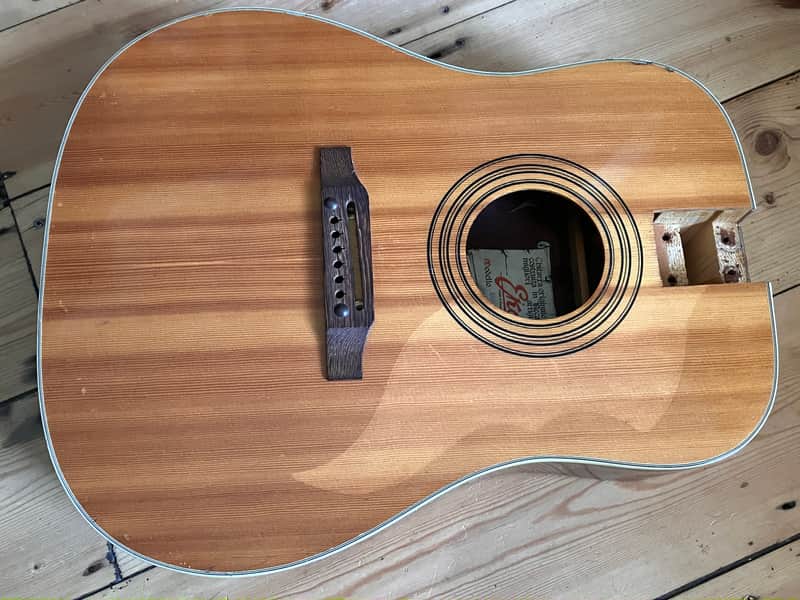 Eko Ranger VI 1970s 80s Acoustic Guitar Body Used Condition image 1