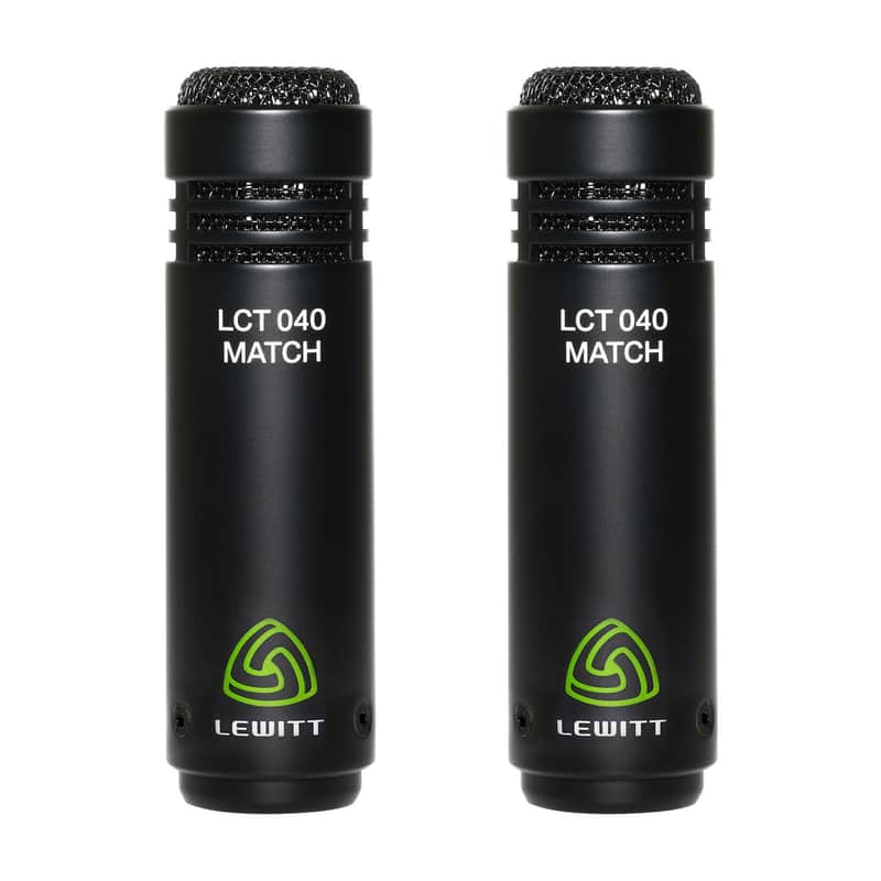 Lewitt LCT 040 MATCH Small-Diaphragm Condenser Microphone - Stereo Pair image 1