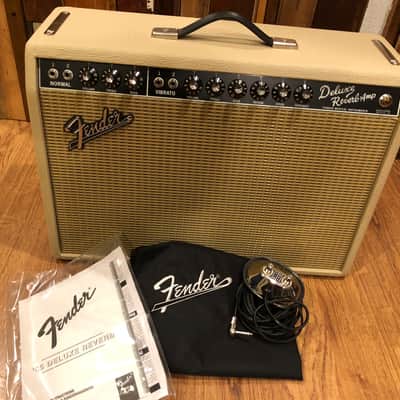 Fender '65 Deluxe Reverb Reissue Limited Edition 2017 Blonde/Wheat - New image 1
