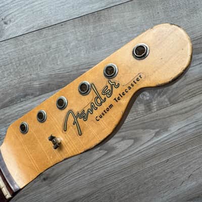 65 Fender custom Telecaster neck USA Vintage RI Tele Rosewood 60's USA image 3