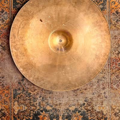 BUN E CARLOS 22” Vintage Zildjian 1960s Crash Ride 3084 g Balanced! Anointed By THE MAN! image 2