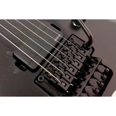 ESP Edwards Arrow-1H Alternative Black Electric Guitar + Gig Bag image 7