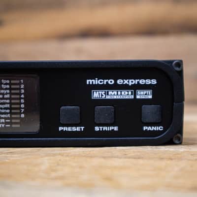 MOTU micro express 4x6 USB Bus-Powered MIDI Interface with SMPTE U280357 image 5