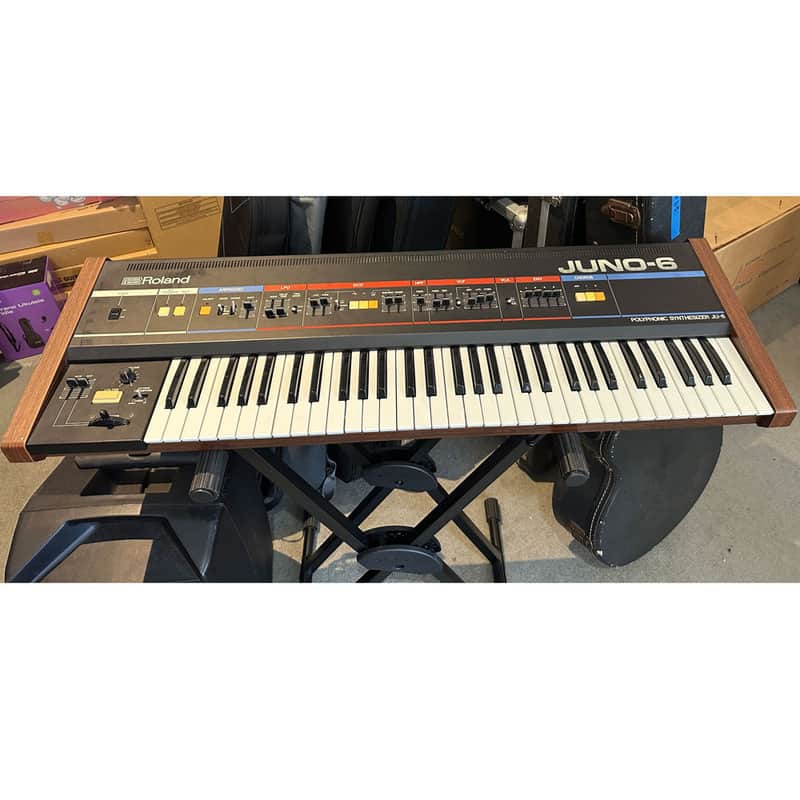 Roland Vintage 80s Juno-6 61-Key Polyphonic Synthesizer (Pre-Owned) image 1