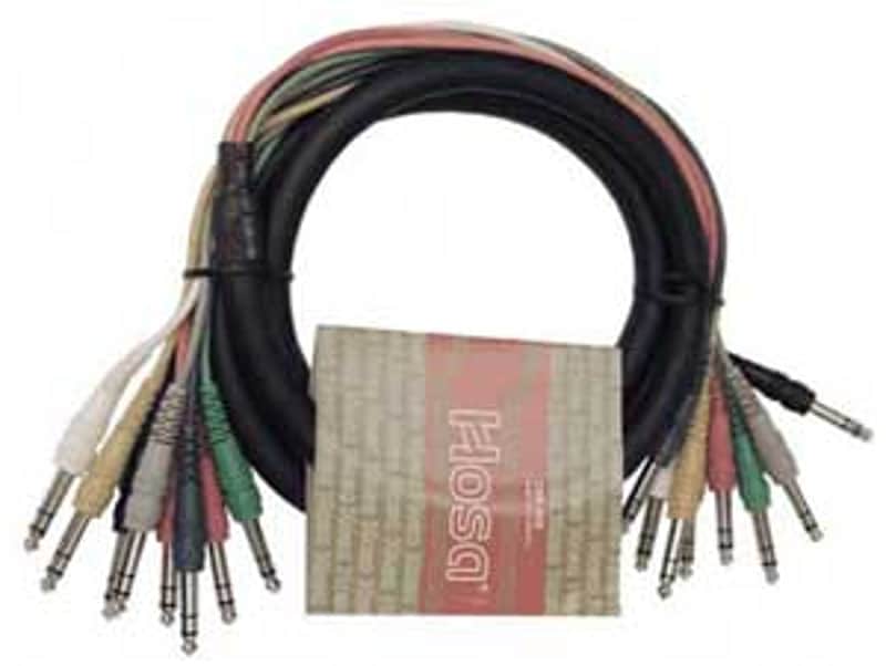 Hosa CSS807 23.0' 8-Channel 1/4 TRS Audio Snake image 1