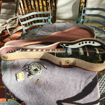 Silvertone Jupiter 1423 1960's - Black image 21