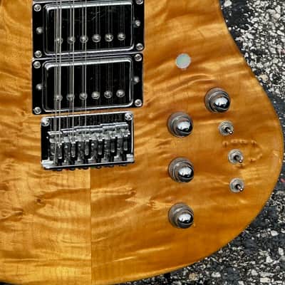 Pavel 12-String Electric Hollow Body 2000 - a stunning over the top Blonde 12-string on a budget. image 9