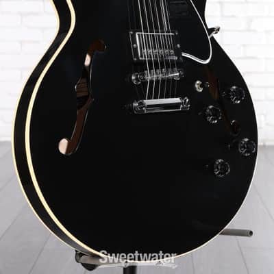 Heritage Standard II H-535 Semi-hollowbody Electric Guitar - Ebony (H535StdIIEbd1) image 5