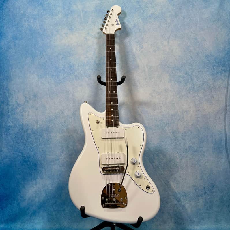 AS NEW - 2025 Fender Japan Limited Hybrid II Jazzmaster Blanc Satin White - Alder Body - Flagship Tokyo Exclusive - MIJ JD25 image 1
