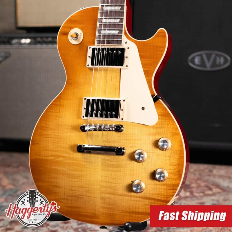 Gibson Les Paul Standard '60s Electric Guitar - Unburst with Hardshell Case - Demo image 1