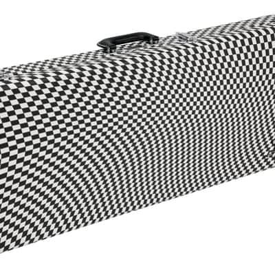 Fender CLASSIC SERIES STRAT/TELE CASE, WAVY CHECKERBOARD 2024 - WAVY CHECKERBOARD image 2