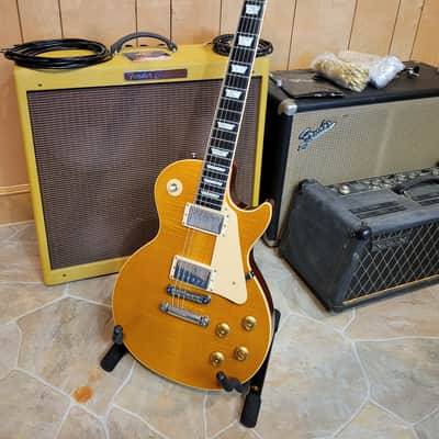 Gibson 2004 Limited Edition Les Paul Standard  Flame Amber Clean! OHC image 3