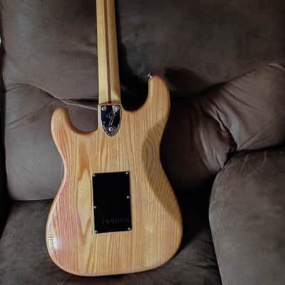 Fender Stratocaster 1979 Natural Finish American USA Vintage 70s Strat Guitar with Lindy Fralin pickups plus original Fender pickups image 16