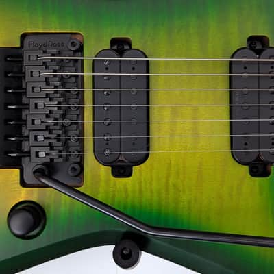 Solar Guitars X1.7FRLB – Flame Lime Burst Matte 2025 - Lime Burst Matte image 10