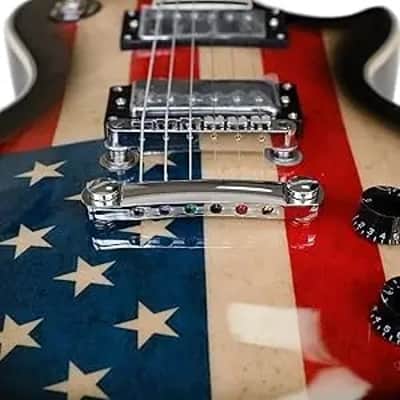 Full Size Single Cut Electric Guitar -Mahogany body，Mahogany neck on C+U shape,price include the import duty for US buyer image 8