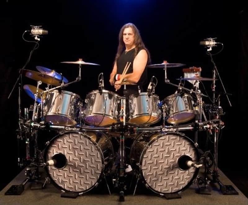 Slingerland/Gibraltar/Remo/Paiste Vintage drumset 1974 Chrome image 1