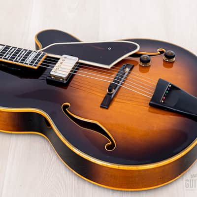 1983 Ibanez JP20 Joe Pass Signature Archtop Electric Guitar Sunburst w/ Super 58 & Case, Japan Fujigen image 12