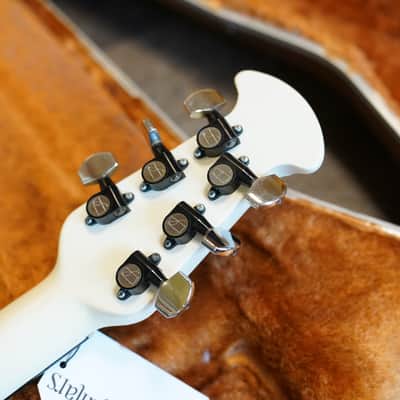 1970's Ovation Breadwinner Electric Guitar White + OHSC image 15