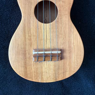 GString Solid Koa Soprano Ukulele 2004 image 5