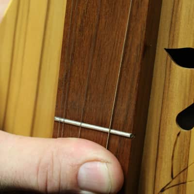 Cedar Creek Dulcimers MOUNTAIN DULCIMER W/ DEER 2011 - NATURAL image 5
