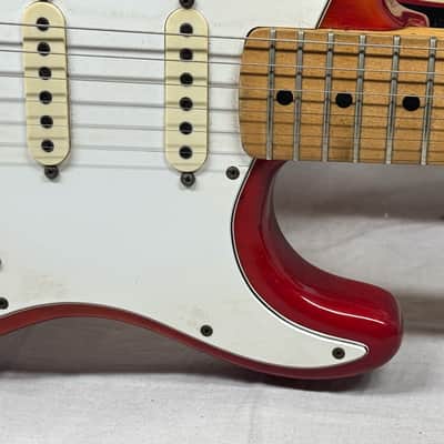Fender USA Stratocaster Guitar with Case - neck has been re-fin'd / re-fretted / re-shaped 1982 image 6