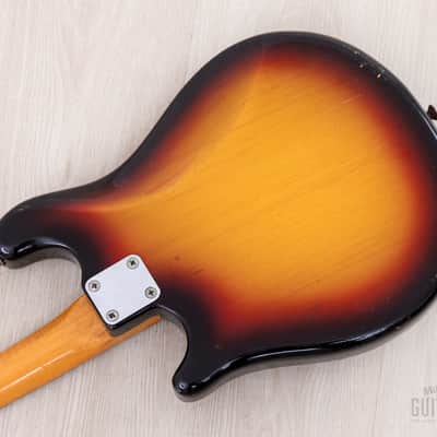 1966 Fender Mandocaster Vintage Electric Mandolin Sunburst, 100% Original w/ Case image 13
