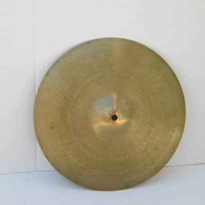 Avedis Zildjian 14" Cymbal 1960s  New Beat Hi Hat Bottom ?  1238 Grams "Good" Condition image 1