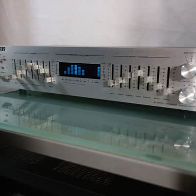 BST 7-Band Stereo Graphic Equalizer CK20ES + Spectrum analyzer - égaliseur graphique vintage image 8