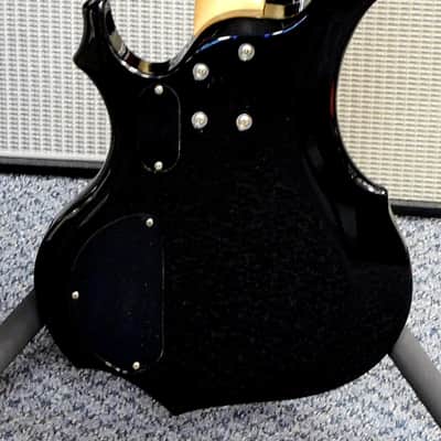2012 ESP LTD F-104 Electric Bass! Humbuckers! 24 Frets! Gloss Black! VERY NICE!!! image 5