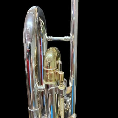 CG CONN CONN CONNSTELLATION 28 A CORNET - SILVER - BRASS image 20
