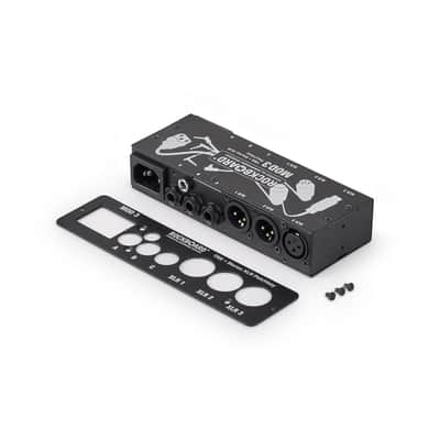 Rockboard MOD3 V2 3xTRS 3xXLR Pedalboard Patchbay + IEC Power Patch Cable image 8