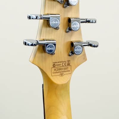 Schecter C-6 Plus Electric Guitar Cherry Burst image 10