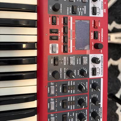 Nord Electro 6D SW61 Semi-Weighted 61-Key Digital Piano 2018 - 2022 - Red image 3