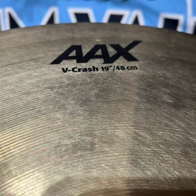 Sabian - 19" AAX V-Crash Cymbal – 1546g – Near New - Brilliant image 3