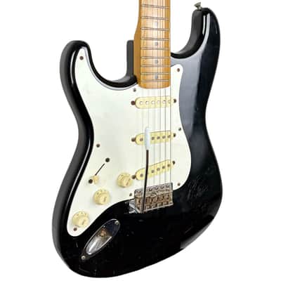 Fender Japan 57 Reissue Stratocaster ST-57L Lefthand 1993-1994 - Black image 2