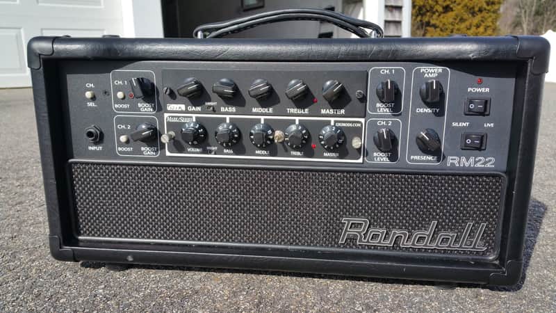 Randall RM22 2 Channel MTS Head w/ Tweed Module!, switchable | Reverb