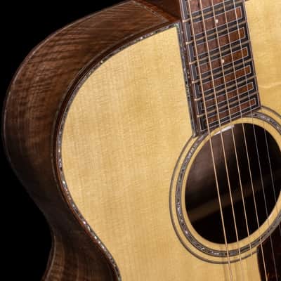 Santa Cruz Snakewood century block binding and old growth Walnut body image 4