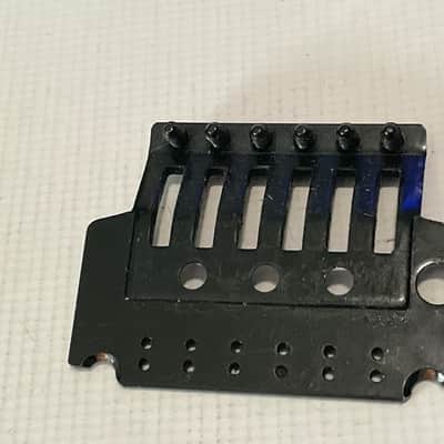 2000's Japan Jackson Licensed JT-580LP Floyd Rose Tremolo Bridge Black Base Plate image 8