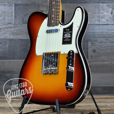 Fender Limited Edition Vintera III Early 60s Telecaster  Custom - 3-Color Sunburst with Gigbag image 12