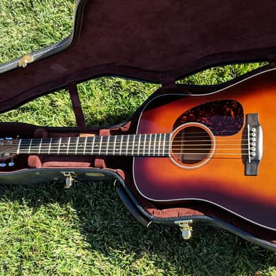 Martin Custom Shop D18 Golden Era Sinker Mahogonay 1934 Replica Sunburst image 1