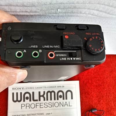 Sony WM-D6 Professional Walkman Portable Stereo Cassette Recorder image 3